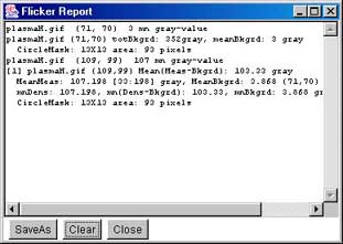 panel a.2 - single spot report